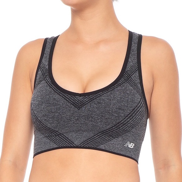 new balance padded sports bra